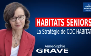 Anne-Sophie Grave est la Présidente du Directoire de CDC Habitat.