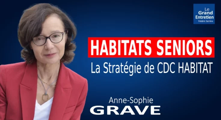 Anne-Sophie Grave est la Présidente du Directoire de CDC Habitat.