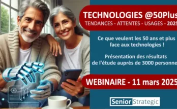 étude technologies et seniors 2025