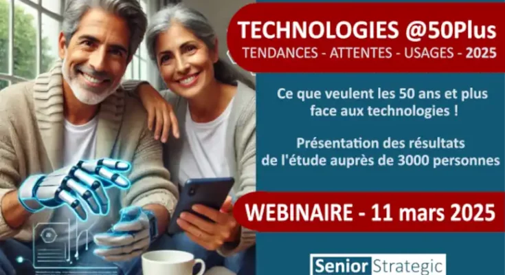 étude technologies et seniors 2025